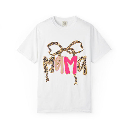 Neon Leopard Print Mama T-Shirt