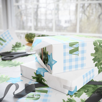 Boys Christmas Wrapping Paper