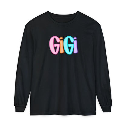 Gigi Neon Comfort Colors Long Sleeve