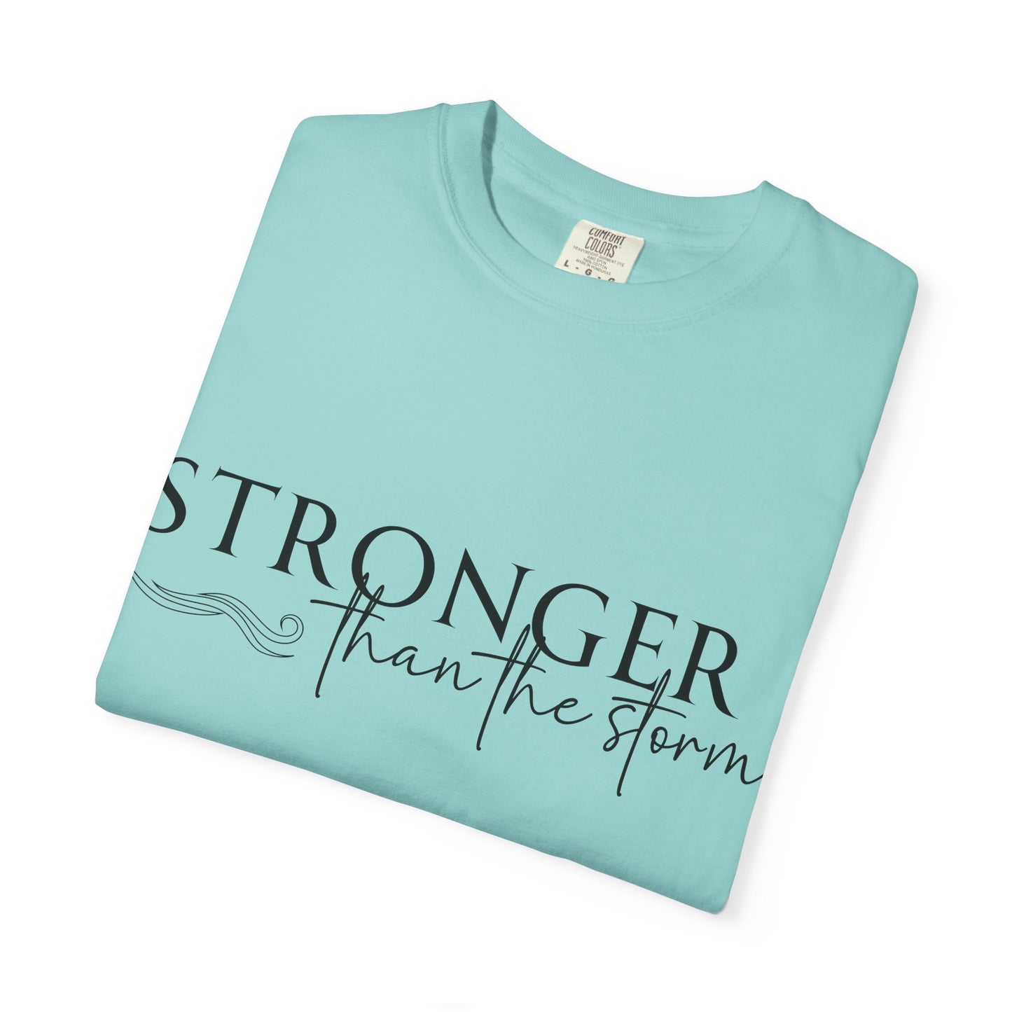 Empowering Garment-Dyed Unisex T-Shirt | Perfect for Every Day, Motivational Gift, Casual Wear, Strength in Adversity