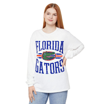 Florida Gators Long Sleeve Tee, Unisex T-Shirt, College Apparel, Game Day Shirt, Sports Fan Clothing, Gift for Students, Casual Wear