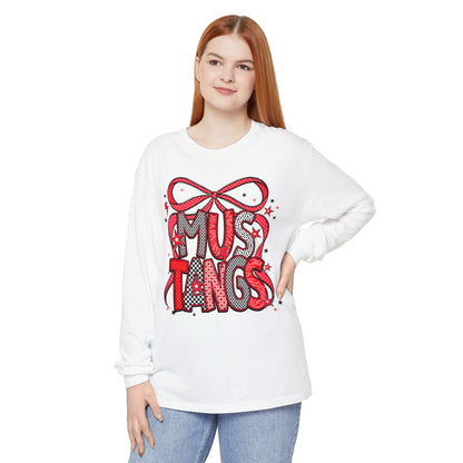 Mustangs Pop Art Long Sleeve T-Shirt, Perfect for Mustang Lovers, Gift for Birthdays, Sports Events, Everyday Casual Wear, Unique [...]