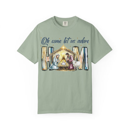 Holiday Nativity T-Shirt Comfort Colors