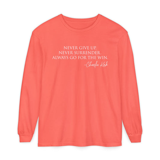 Inspiring Long Sleeve Tee, Motivational Gift, Positive Affirmation Shirt, Casual Wear, Unisex Apparel, Encouragement T-Shirt