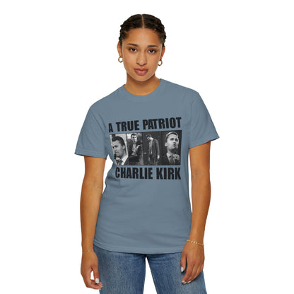 Patriotic Graphic Tee - A True Patriot, Charlie Kirk Shirt, Unisex Casual Wear, Gift for Conservatives, Election Day Apparel, Freedom [...]