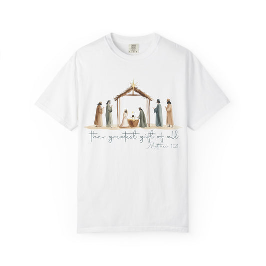 Nativity Scene T-Shirt Comfort Colors