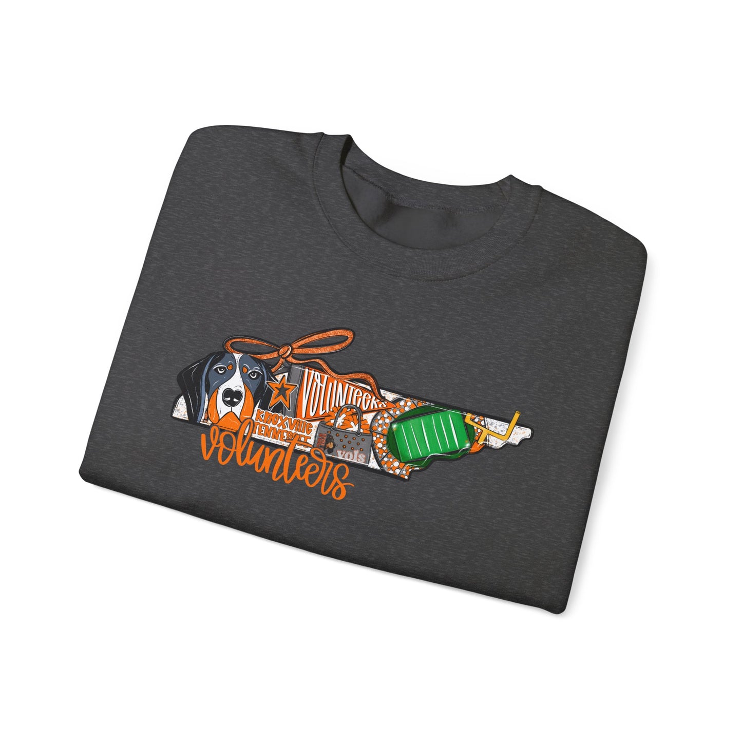 Volunteers Inspired Crewneck Sweatshirt - Cozy Gift for Animal Lovers, Perfect for Fall, Dog Lover's Apparel, Eco-Friendly Fashion, [...]