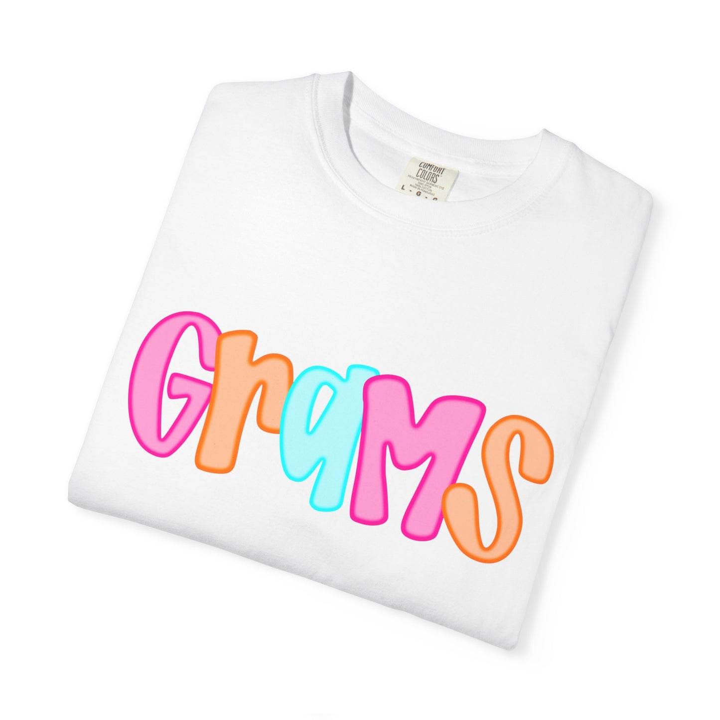 Grams Neon Comfort Colors Tee