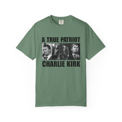 Patriotic Graphic Tee - A True Patriot, Charlie Kirk Shirt, Unisex Casual Wear, Gift for Conservatives, Election Day Apparel, Freedom [...]
