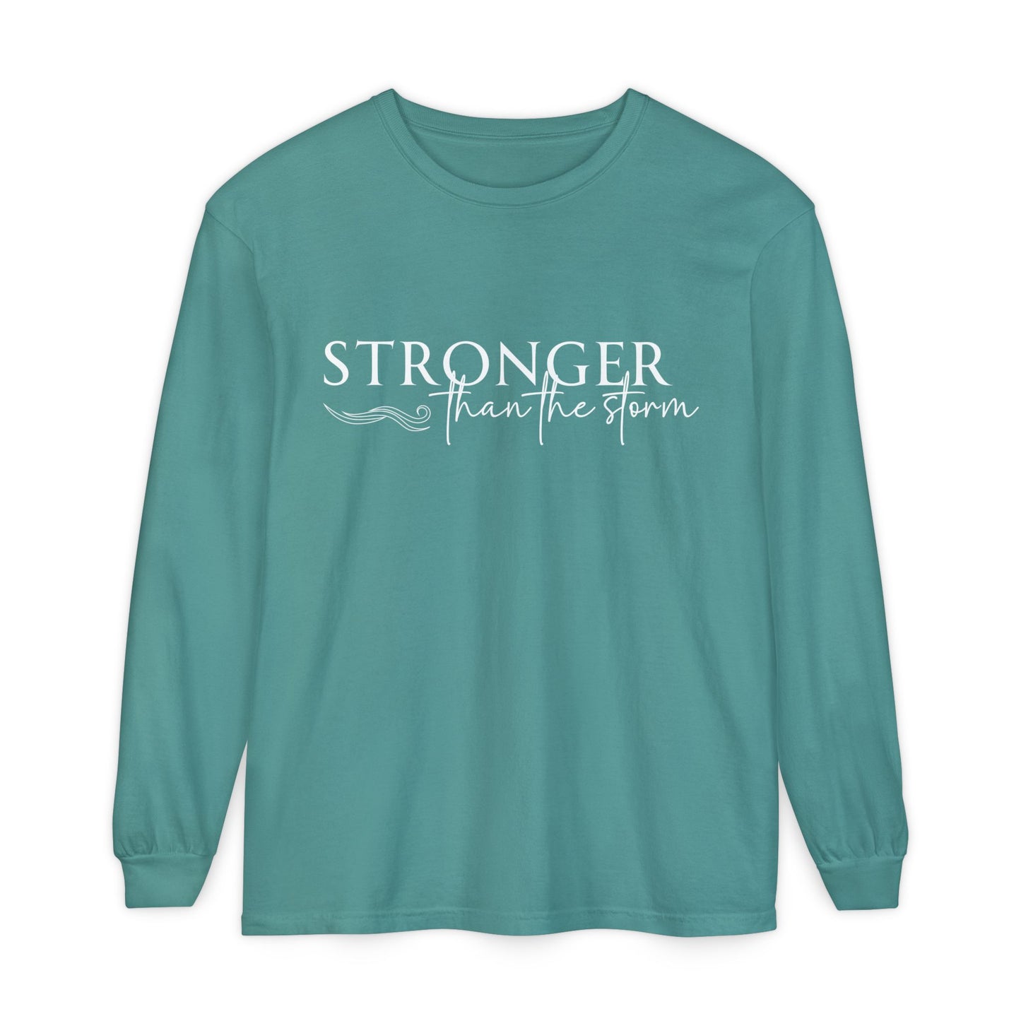 Inspirational Long Sleeve T-Shirt, Motivational Tee for Daily Wear, Perfect Gift for Encouragement, Birthday, or Strength