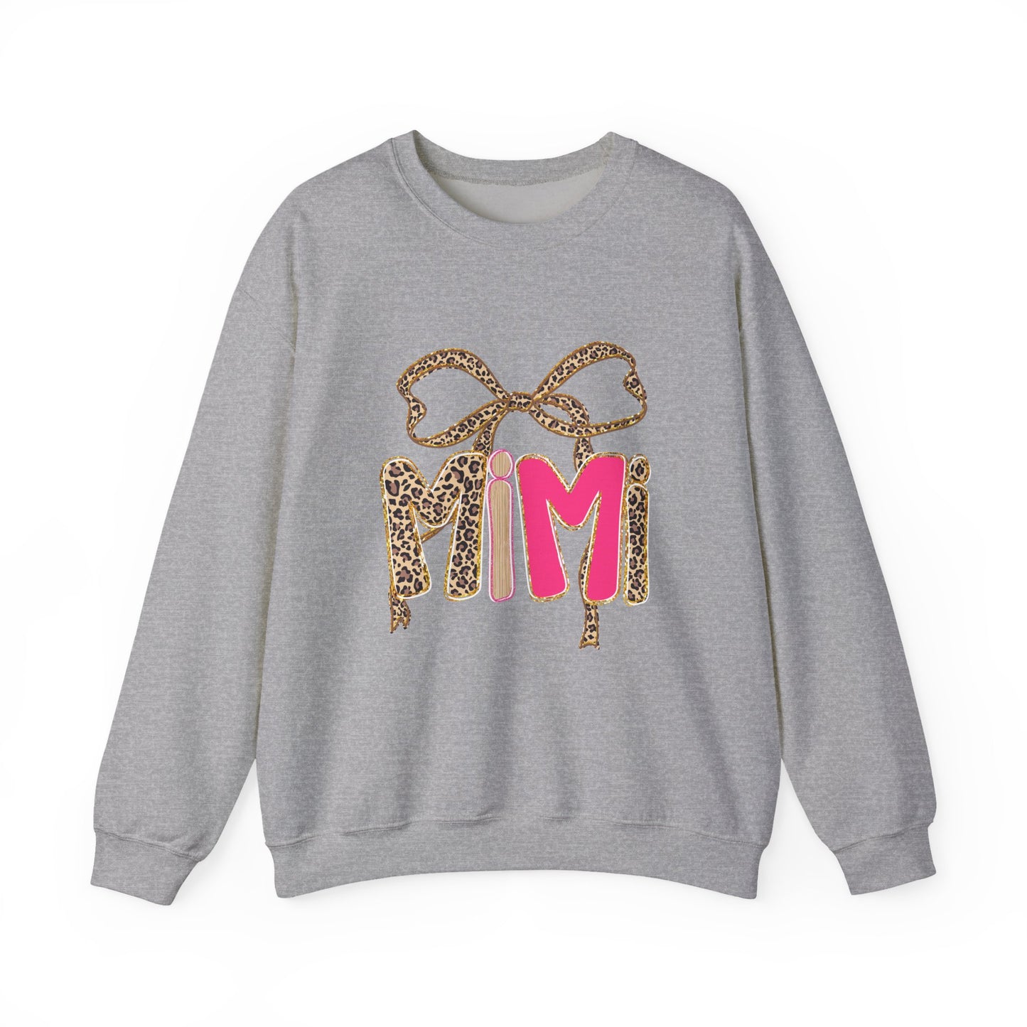 Mimi Neon Leopard Print Sweatshirt