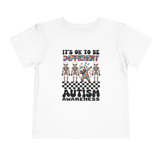 Toddler Autism Awareness Tee, Short Sleeve Kids Shirt, Differently Abled Tee, Colorful Toddler T-Shirt, Support Autism Month, Fun Kids [...]