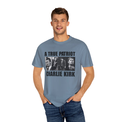 Patriotic Graphic Tee - A True Patriot, Charlie Kirk Shirt, Unisex Casual Wear, Gift for Conservatives, Election Day Apparel, Freedom [...]