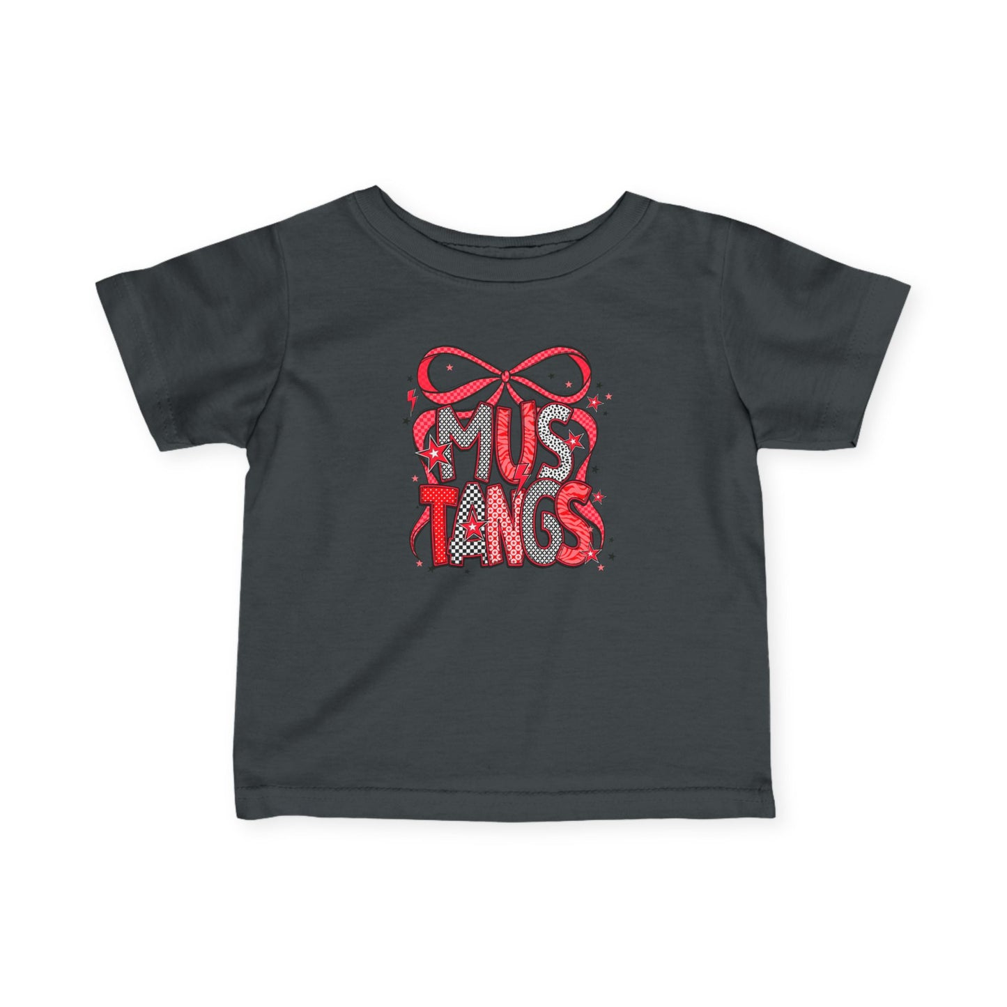 Cute Mustangs Infant Jersey Tee, Baby Shirt, Toddler Gift, Kids Apparel, Nursery Decor, Birthday Outfit, Animal Lover Tee