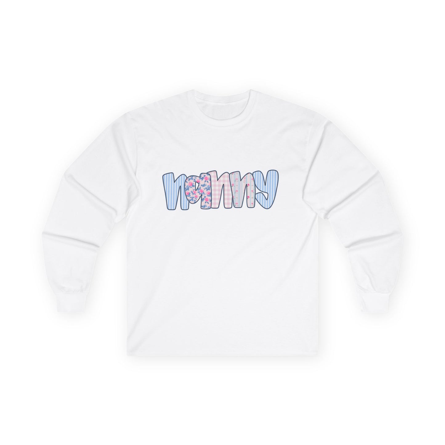 Nanny Pink & Blue Floral Long Sleeve