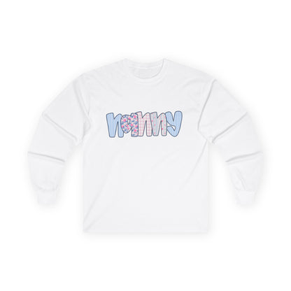 Nanny Pink & Blue Floral Long Sleeve