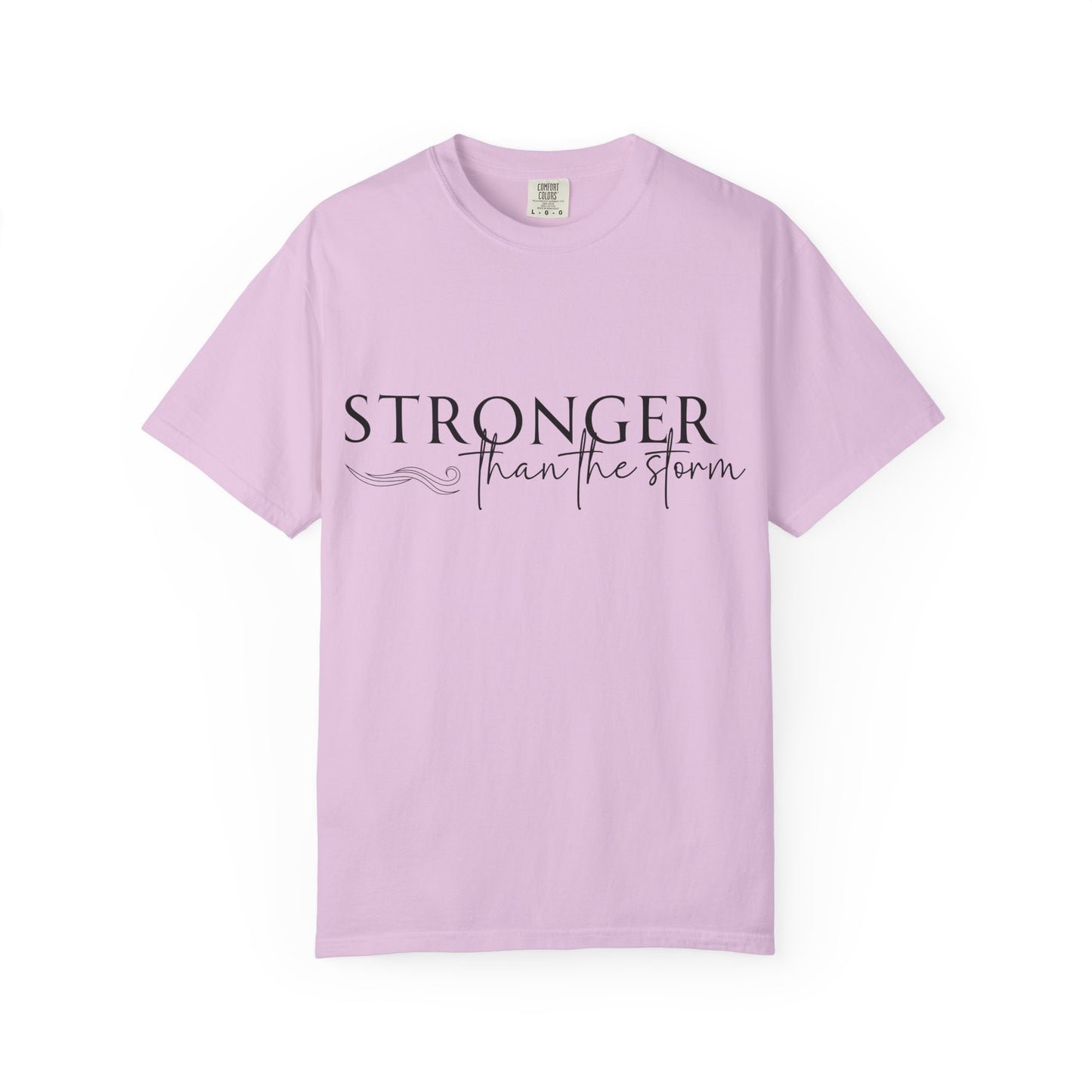 Empowering Garment-Dyed Unisex T-Shirt | Perfect for Every Day, Motivational Gift, Casual Wear, Strength in Adversity