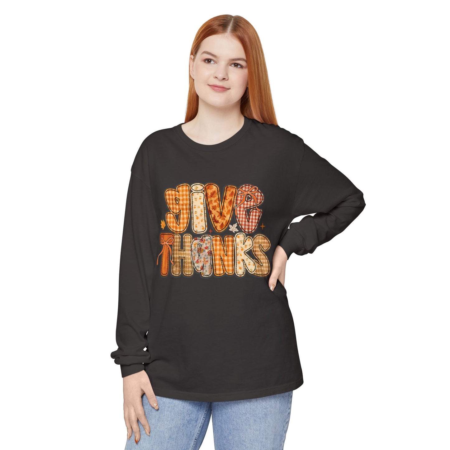 Thankful Vibes Long Sleeve T-Shirt