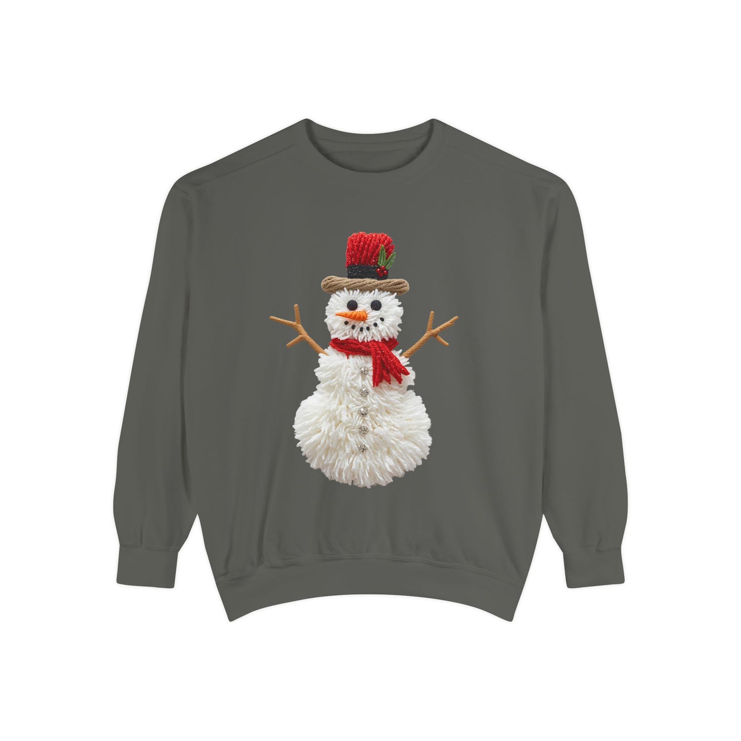 Cozy Snowman Sweatshirt Comfort Colors