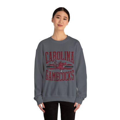 Gamecocks Spirit Sweatshirt - Cozy Unisex Crewneck for Sports Fans, College Apparel, Game Day Outfit, Holiday Gift, Casual Wear