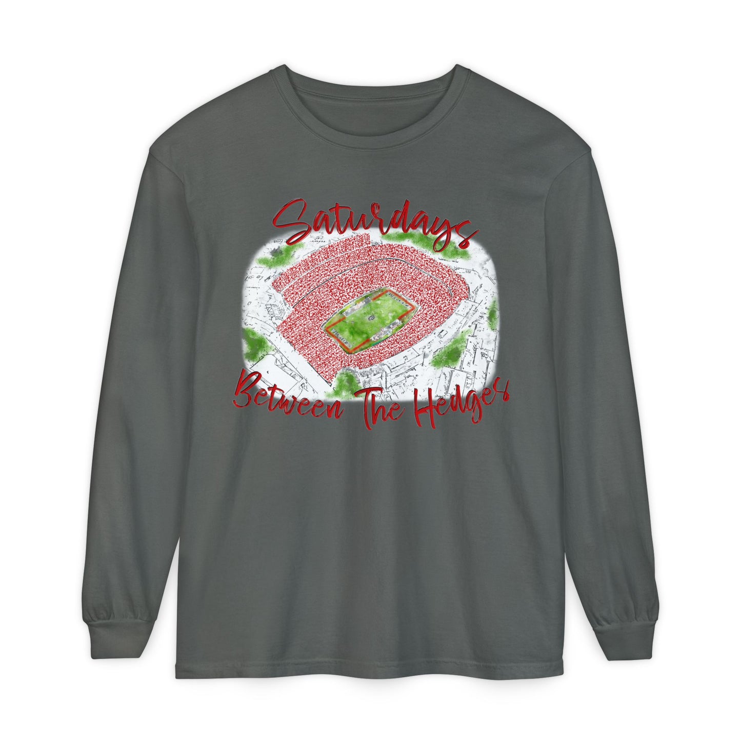 Unisex Garment-dyed Long Sleeve T-Shirt