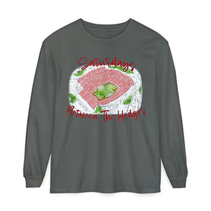 Unisex Garment-dyed Long Sleeve T-Shirt