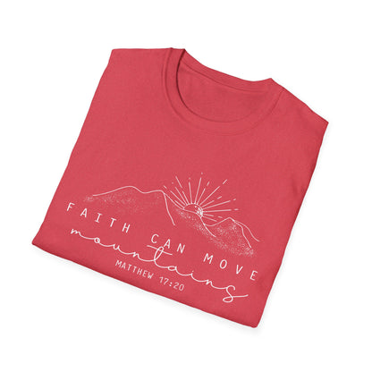 Faith Can Move Mountains Gildan Softstyle