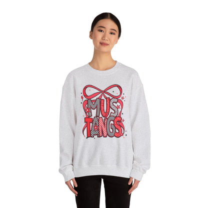 Mustang Love Crewneck Sweatshirt - Cozy Unisex Pullover for Horse Lovers, Gift for Equestrian, Casual Outfit, Horse Show