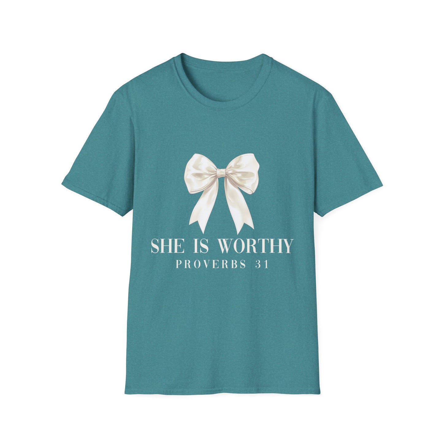 She Is Worthy Gildan Softstyle