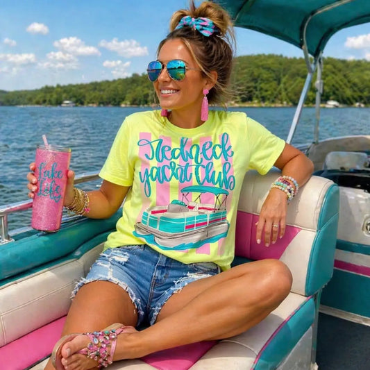 Redneck Yacht Club Neon Shirt