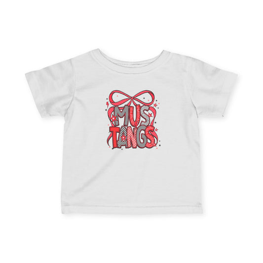 Cute Mustangs Infant Jersey Tee, Baby Shirt, Toddler Gift, Kids Apparel, Nursery Decor, Birthday Outfit, Animal Lover Tee