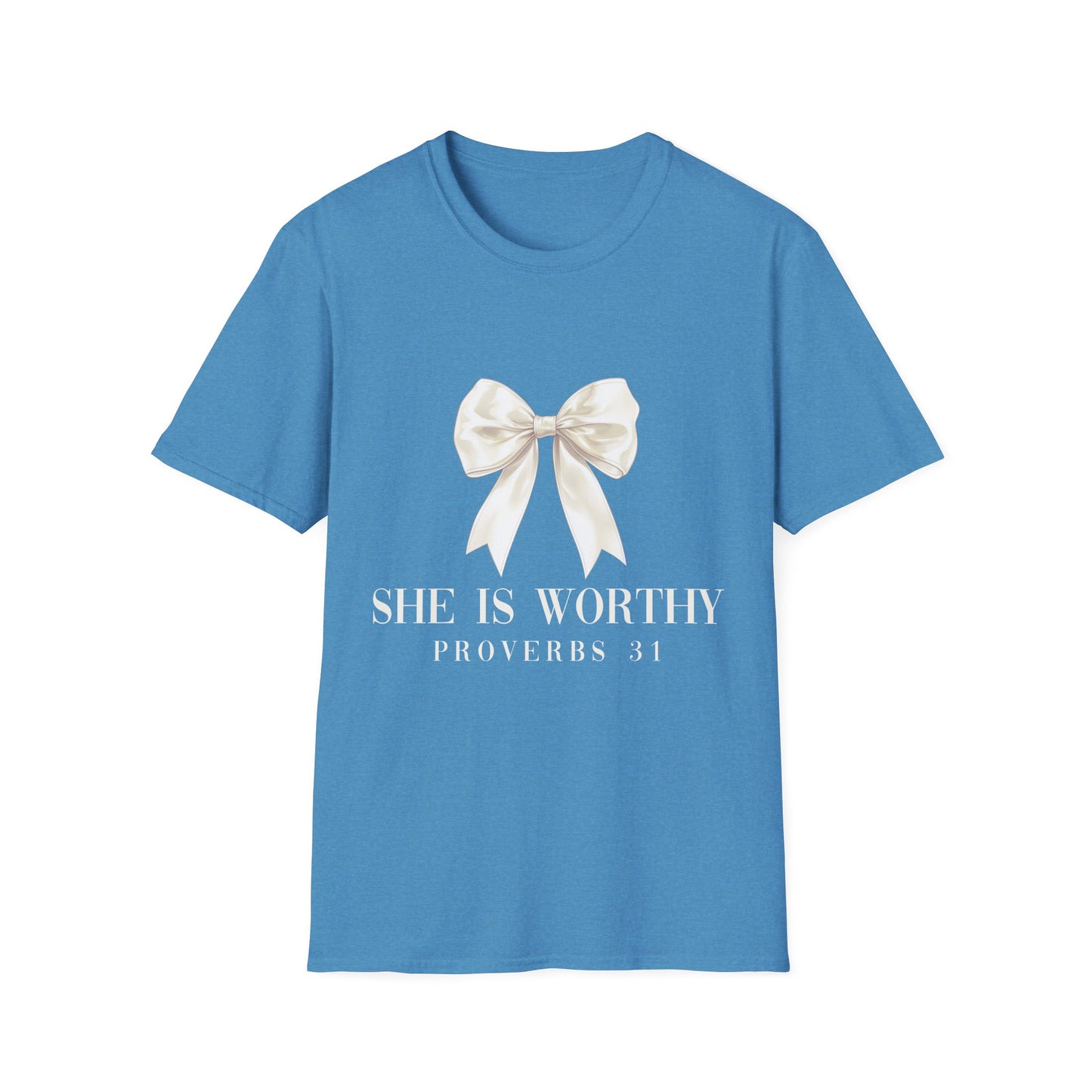 She Is Worthy Gildan Softstyle