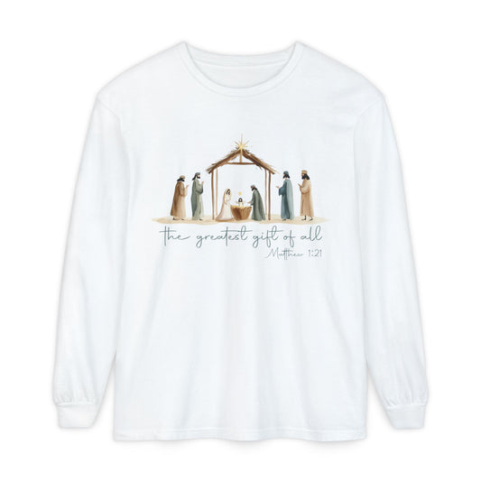 Garment-Dyed Long Sleeve T-Shirt Comfort Colors