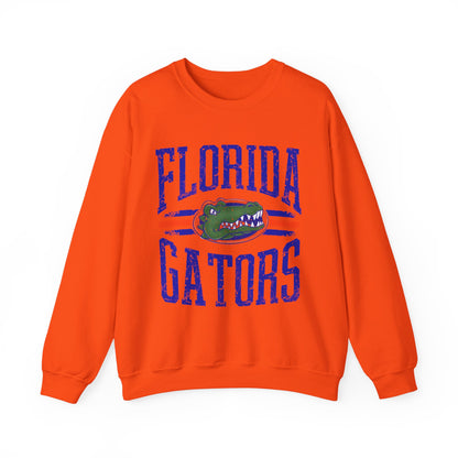 Florida Gators Crewneck Sweatshirt - Cozy Unisex Pullover - College Apparel - Game Day Wear - Sports Fan Gift - Stylish Comfort