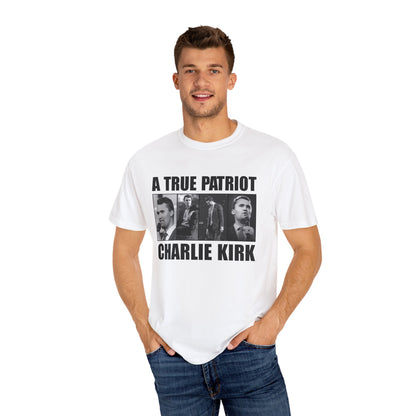 Patriotic Graphic Tee - A True Patriot, Charlie Kirk Shirt, Unisex Casual Wear, Gift for Conservatives, Election Day Apparel, Freedom [...]