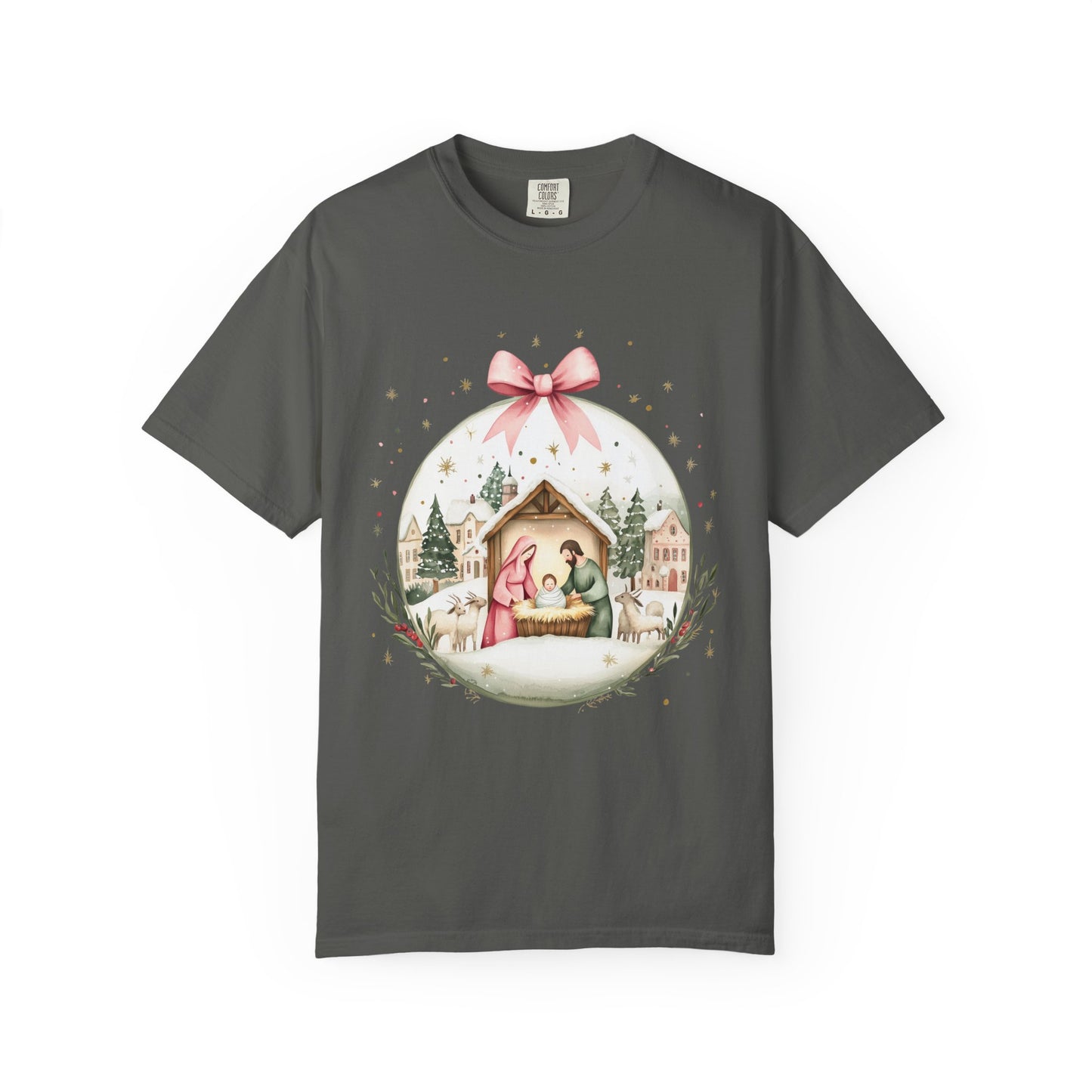 Christmas Nativity Comfort Colors T-Shirt