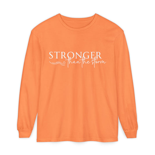 Inspirational Long Sleeve T-Shirt, Motivational Tee for Daily Wear, Perfect Gift for Encouragement, Birthday, or Strength