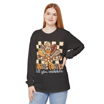 Thanksgiving Turkey Long Sleeve Tee