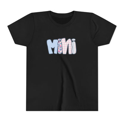 Youth Mini Pink & Blue Floral T-Shirt