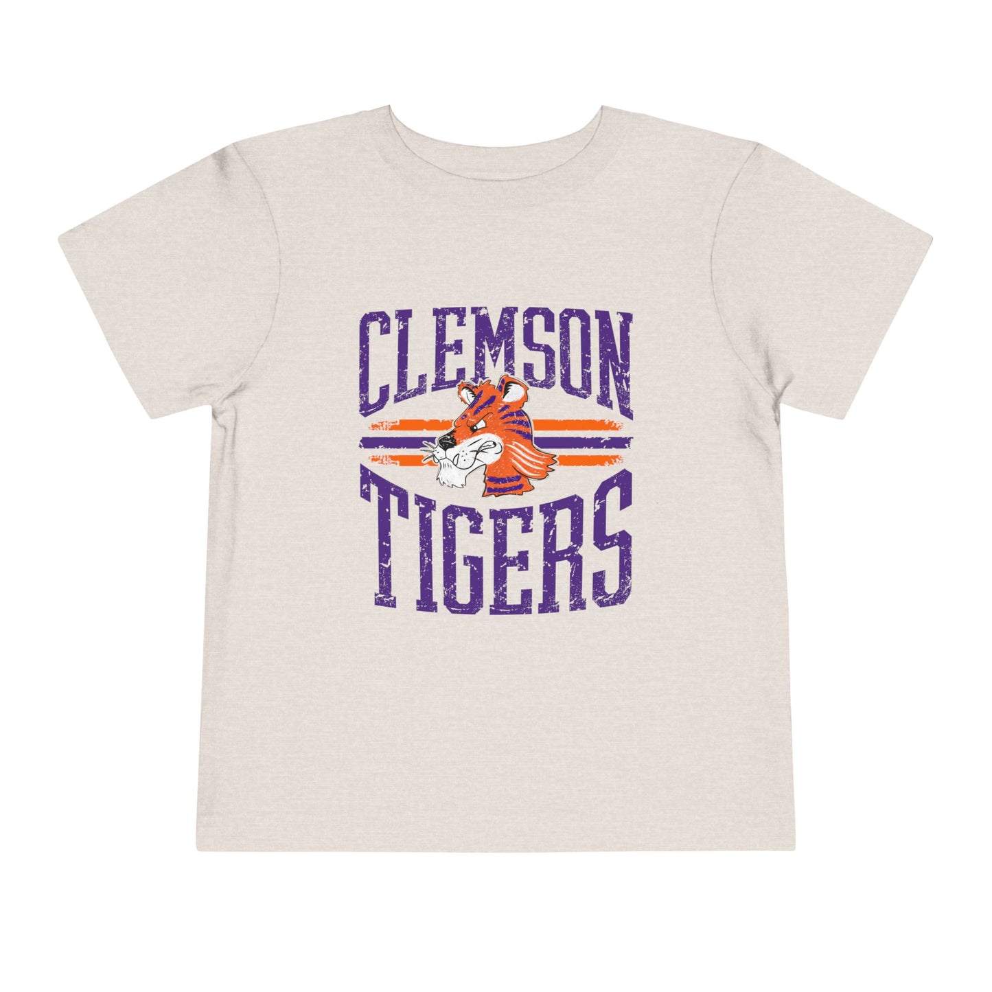 Clemson Tigers Toddler Tee, Cute Kids Shirt, Youth Sports Apparel, Toddler Fan Gear, Clemson University Shirt