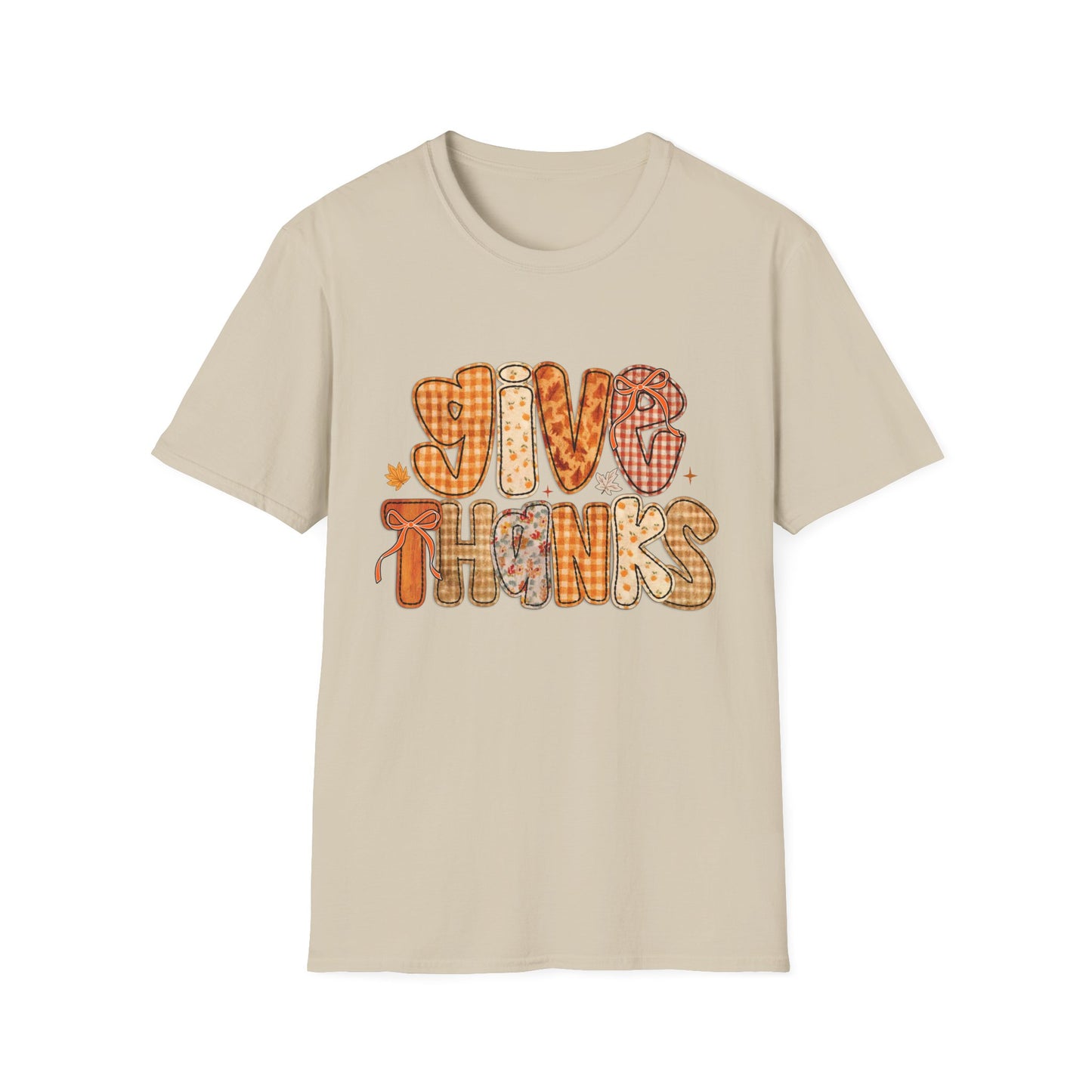 Thanksgiving Vibes Unisex T-Shirt, Casual Fall Tee, Give Thanks Shirt, Autumn Fashion, Holiday Gift Idea