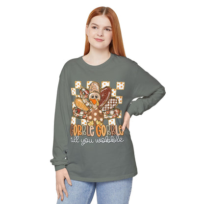 Thanksgiving Turkey Long Sleeve Tee