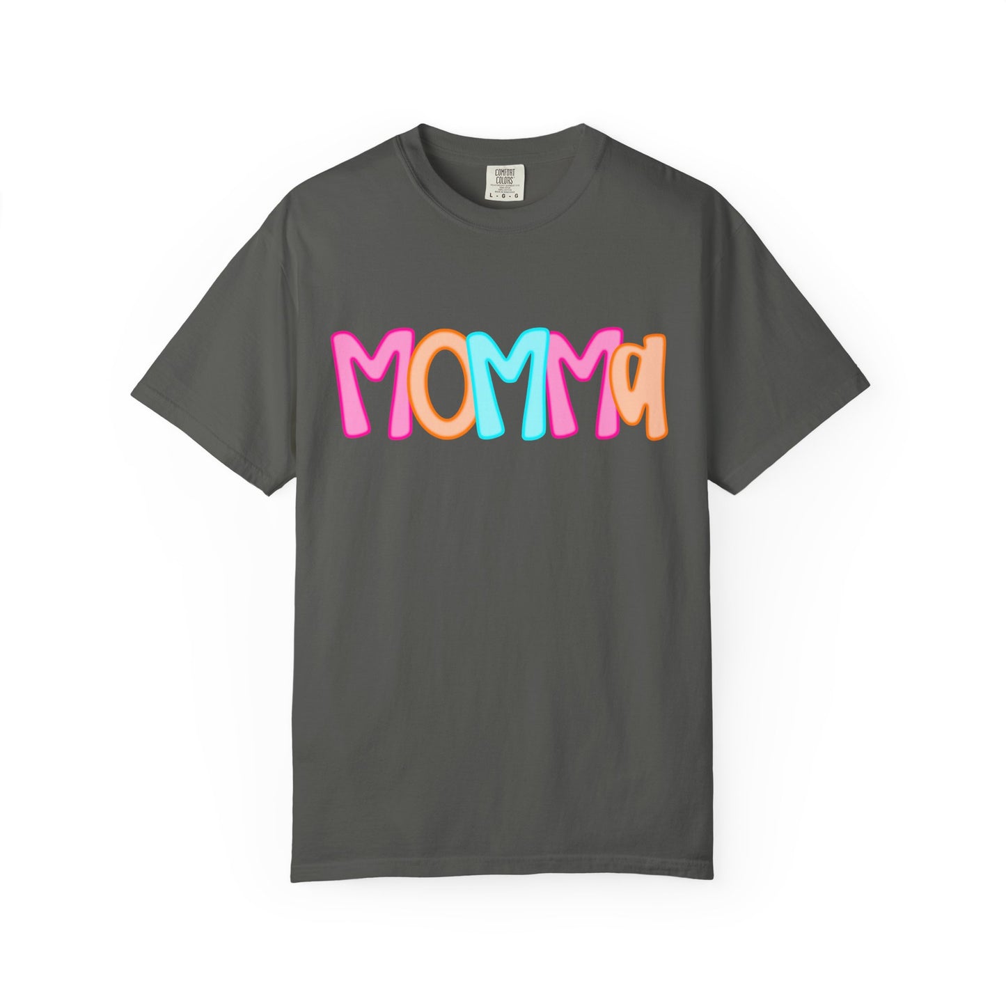 Momma Neon Comfort Colors Tee
