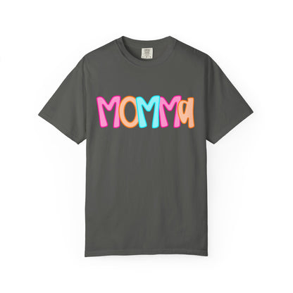 Momma Neon Comfort Colors Tee