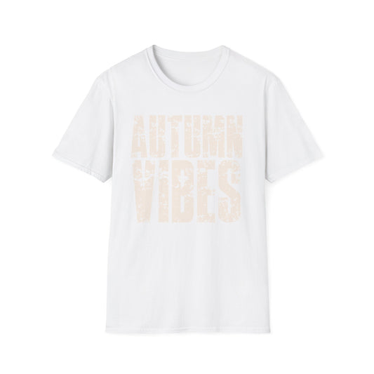 Autumn Vibes Gildan Softstyle T-Shirt | Cozy Fall Tee, Seasonal Fashion, Casual Wear, Gift for Her, Nature Lover's Apparel