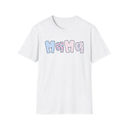 Mama Floral Letters T-Shirt