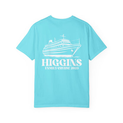 Family Cruise T-Shirt, Vacation Shirt, Unisex Garment-Dyed Tee, Fun Group Trip Shirt, Beach Family Reunion Apparel