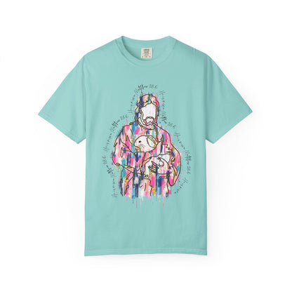 Colorful Artistic Unisex T-Shirt, Creative Gift for Art Lovers, Casual Wear, Unique Statement Tee, Gift for Holidays, Trendy Fashion