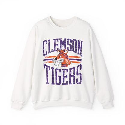 Clemson Tigers Crewneck Sweatshirt - Unisex Sweatshirt for Game Day, College Apparel, Sports Fan, Gift Idea, Casual Wear