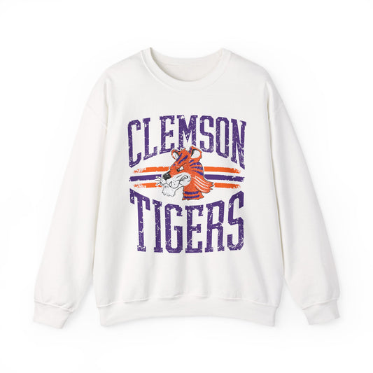 Clemson Tigers Crewneck Sweatshirt - Unisex Sweatshirt for Game Day, College Apparel, Sports Fan, Gift Idea, Casual Wear